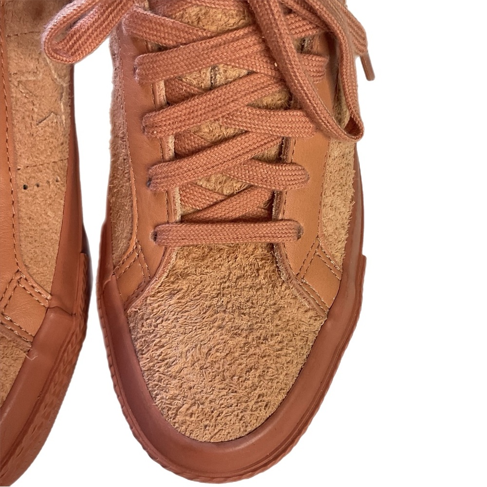 Converse One Star Ox SNEAKERS WOMENS 7 Fuzzy Peach  Suede/Leather Soft UNISEX